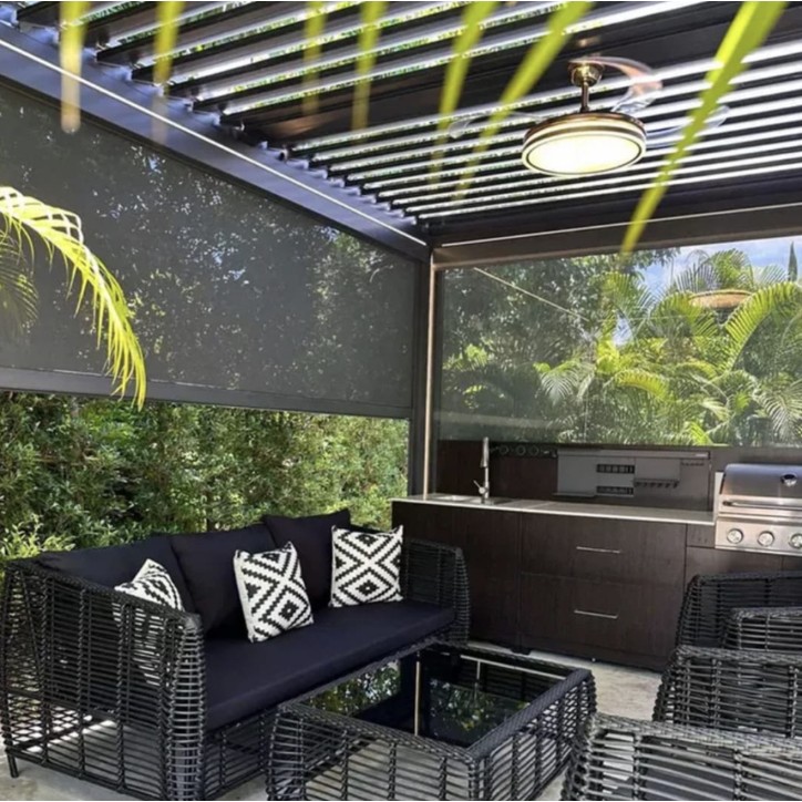 copy of Pérgola Patrice II – 6x3 m em alumínio com 2 estores laterais