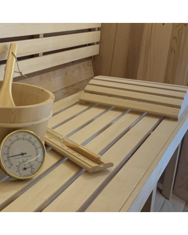 Sauna LUCIOLA - red cedar