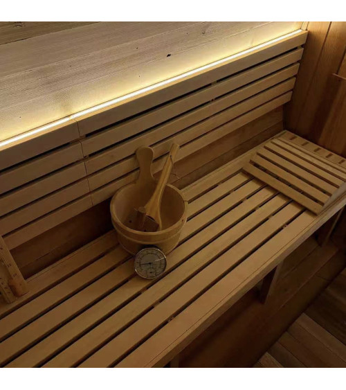 Sauna Isandro - cedro rosso