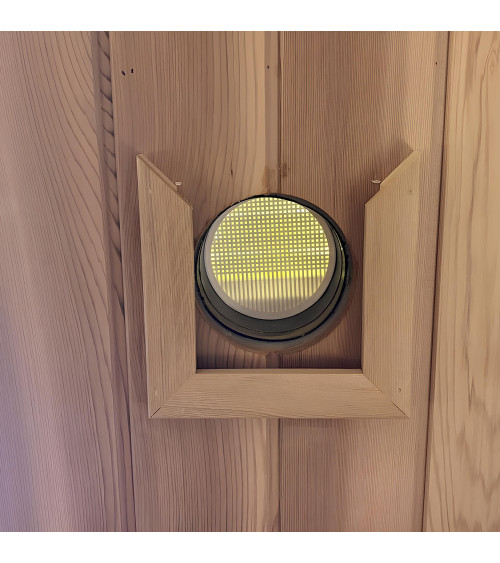 Sauna Isandro - cedro rosso