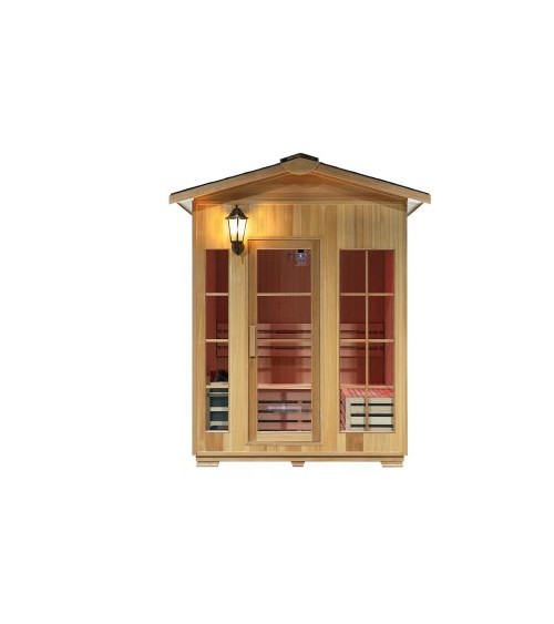 Sauna Isandro - cedro rosso