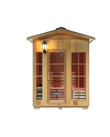 Sauna Isandro - cedro rosso