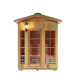 Sauna LUCIOLA - red cedar