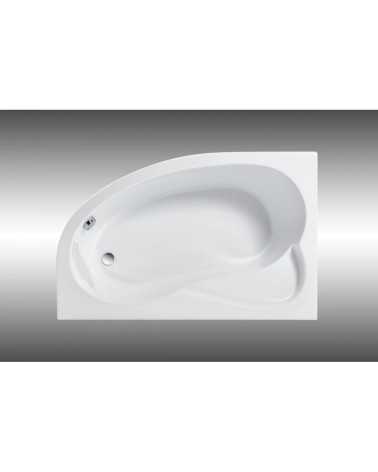 ORIEGO MAXI hoekbad 140x90 cm links met schort