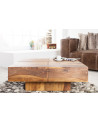 Table basse BOLL 70 cm - Bois massif