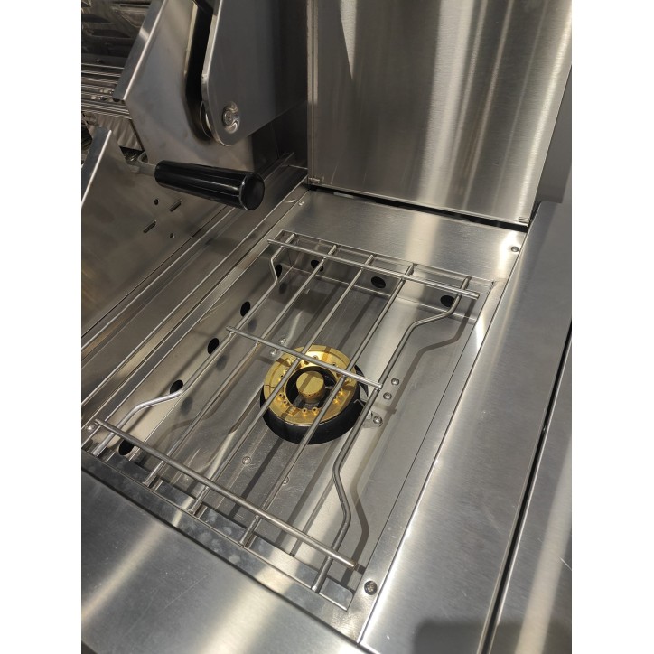 Cucina da esterno BBQ Luna in inox – 235 × 59 × H90 cm Cucina da esterno BBQ Luna in inox – 235 × 59 × H90 cm