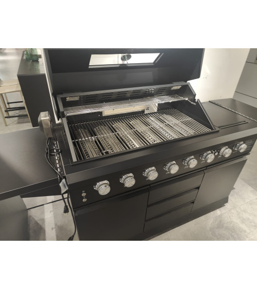 Cuisine d'éxtérieur BBQ luna - 243,5 × 61 × H90 cm