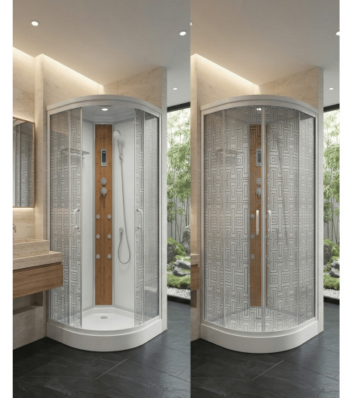 Cabine de douche 120x80cm - Helios