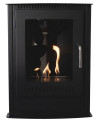 Chimenea de bioetanol Ruby Delta Negro - 3 kW, 610x480x300mm