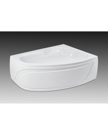 Vasca da bagno ORIEGO MAXI 140x90 cm con pannello incluso, lato sinisitro