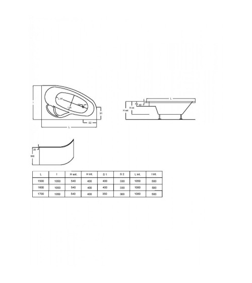 Baignoire ORIEGO maxi- baignoire design - mobilier salle de bain design