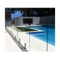 Garde de corp piscine en verre 110x100x15