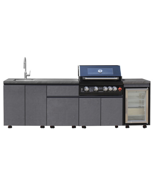 Cucina da Esterno BBQ Julien - 274 cm x 61 cm x 90 cm