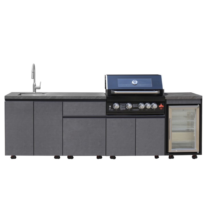 copy of Cozinha exterior BBQ Élio – 243,5 x 60 x A119 cm