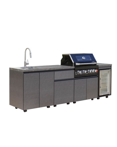 copy of Buitenkeuken BBQ Élio – 243,5 x 60 x H119 cm