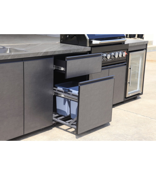 Cozinha exterior BBQ Élio – 243,5 x 60 x A119 cm