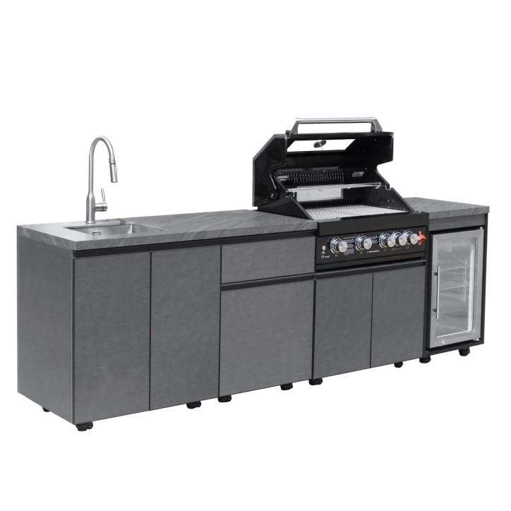 copy of Cozinha exterior BBQ Élio – 243,5 x 60 x A119 cm