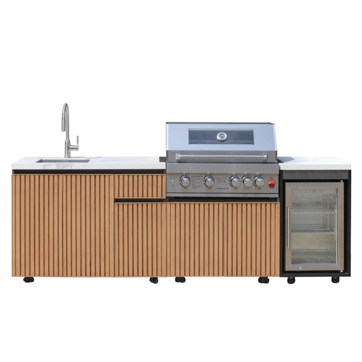 Cucina da esterno BBQ Helena - 248cm x 61cm x 90cm