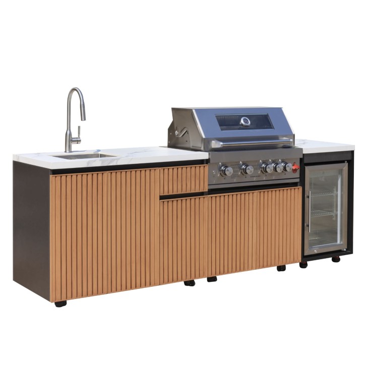 copy of Cozinha exterior BBQ Élio – 243,5 x 60 x A119 cm