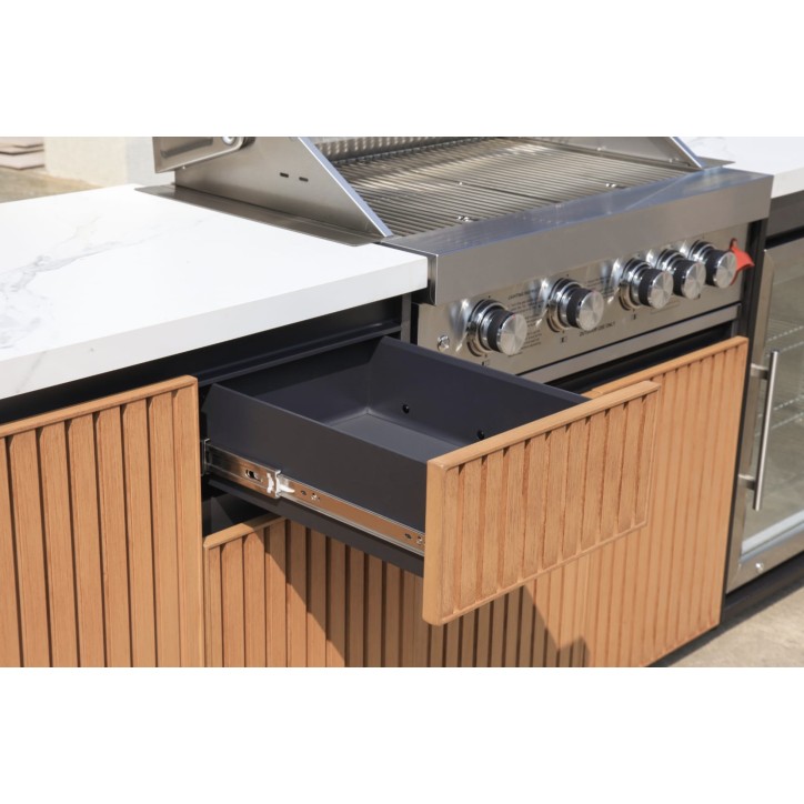 Cucina da esterno BBQ Helena - 248cm x 61cm x 90cm