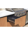 Cucina da esterno BBQ Helena - 248cm x 61cm x 90cm
