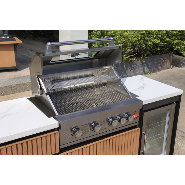Cuisine d'extérieur BBQ Helena - 248cm x 61cm x 90cm