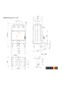 copy of Cheminée en acier Saven Energy 60x50 Eco 14,5 kW