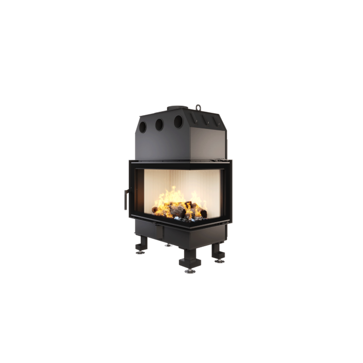 Cheminée en acier Saven Energy 75x50x47L Eco 15,1 kW