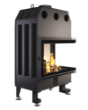 Cheminée en acier Saven Energy 75x50x47L Eco 15,1 kW