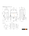 acciaio SAVEN Energy 75x50x47L Eco 15.1 kW