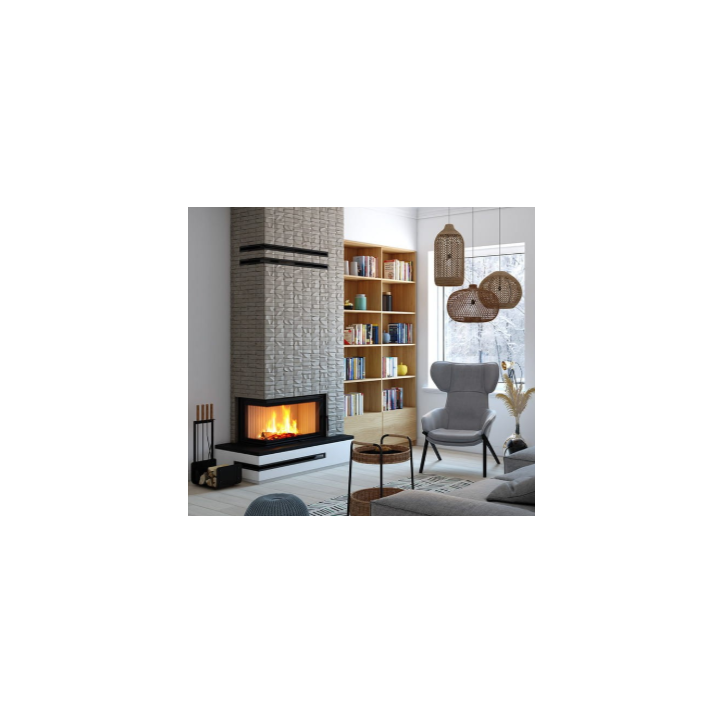 Cheminée en acier Saven Energy 85x50x47L Eco 17 kW