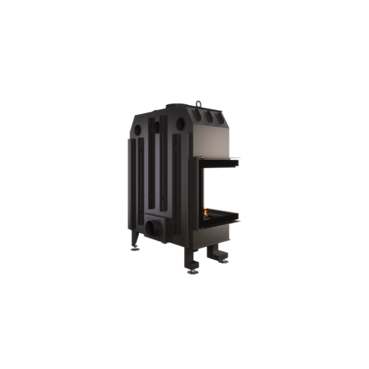 Cheminée en acier Saven Energy 85x50x47L Eco 17 kW