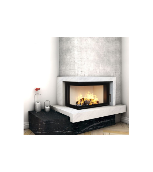 Cheminée en acier Saven Energy 85x50x47L Eco 17 kW