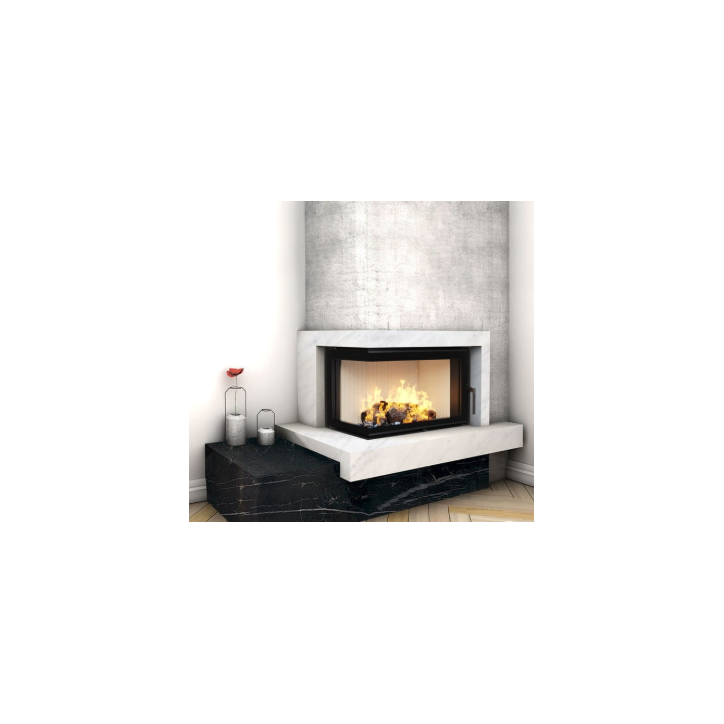 Chimenea de acero SAVEN Energy 85x50x47L Eco 17 kW