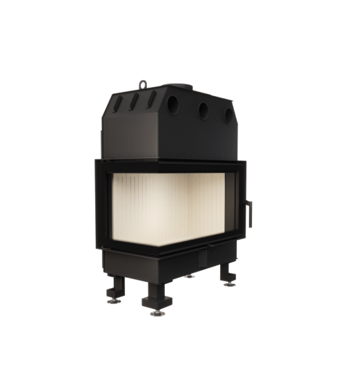 lareira em aço SAVEN Energy 85x50x47L Eco 17 kW