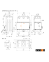 copy of Cheminée en acier Saven Energy 60x50 Eco 14,5 kW