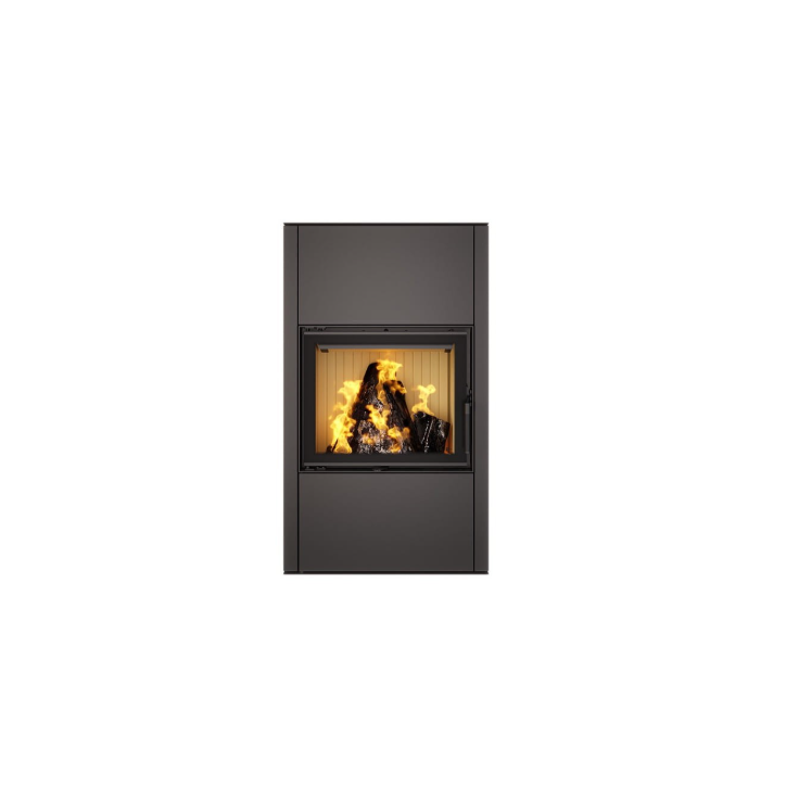 Fogão Saven Vatra XXL 60x50 Eco 10,2 kW em aço