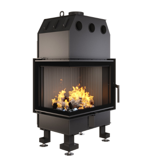 Inserto de chimenea SAVEN Energy 65 x 50 x 47 L Negro (14,5 kW) ECO