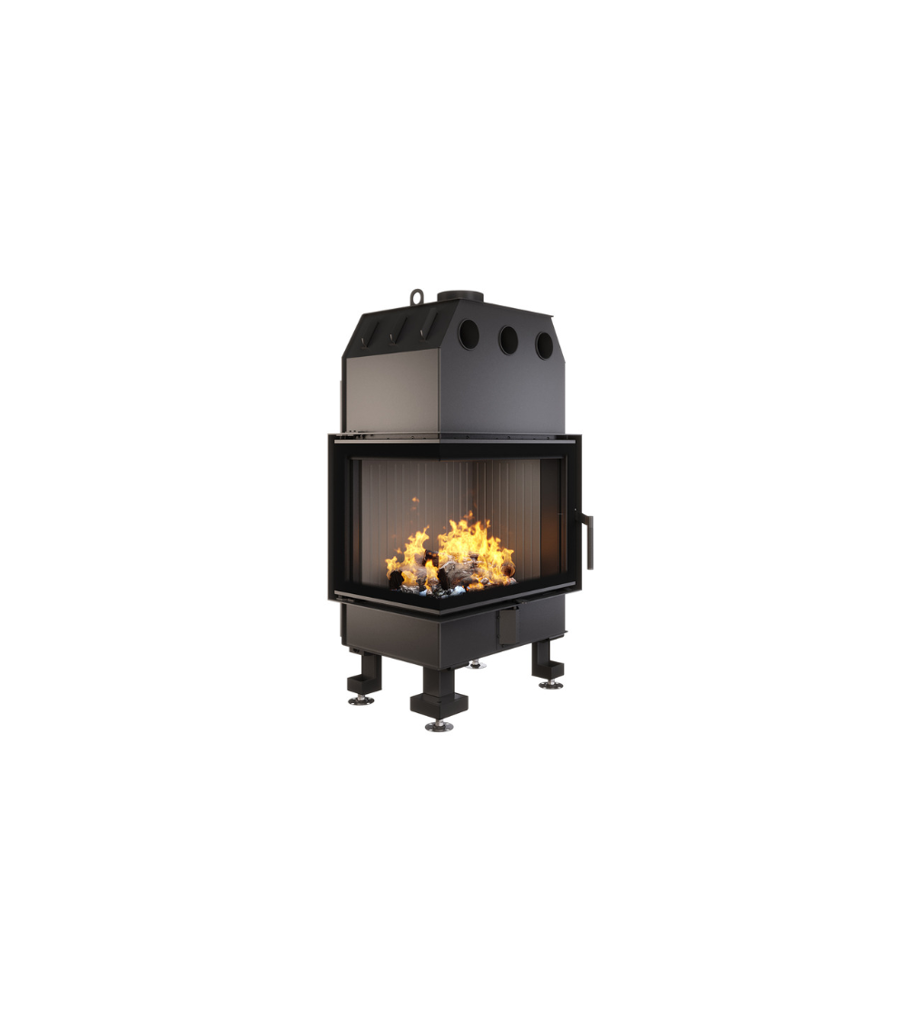 Inserto per camino SAVEN Energy 65 x 50 x 47 L Nero (14,5 kW) ECO