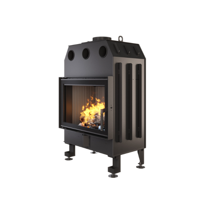 Insert de cheminée SAVEN Energy 70x50 Noir (15,1 kW) ECO