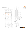 Insert de cheminée SAVEN Energy 80x50 (17,0 kW) ECO