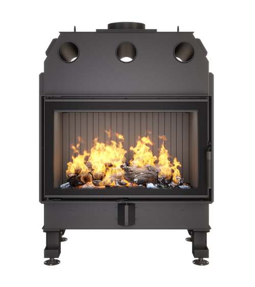 Inserto de chimenea SAVEN Energy 80x50 negro (17,0 kW) ECO