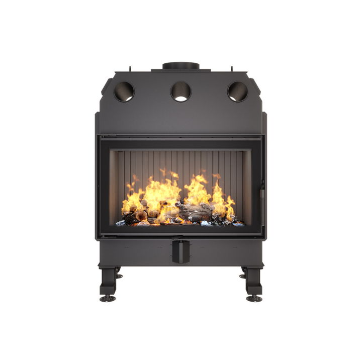 Inserto de chimenea SAVEN Energy 80x50 negro (17,0 kW) ECO