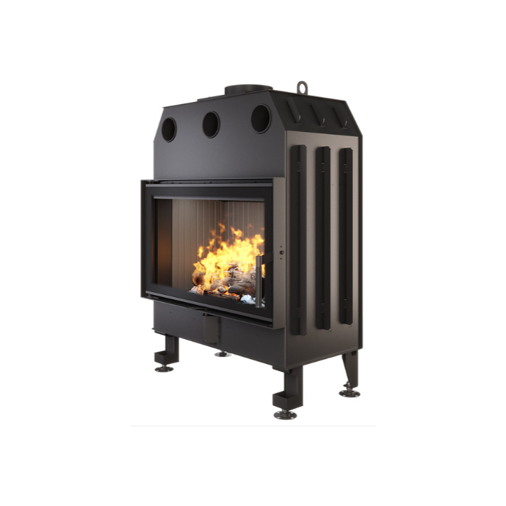 Inserto per camino SAVEN Energy 80x50 nero (17,0 kW) ECO