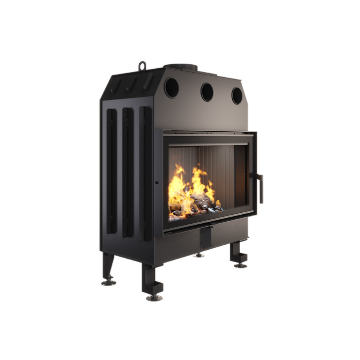 Inserto de chimenea SAVEN Energy 80x50 negro (17,0 kW) ECO