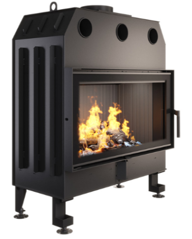 Insert de cheminée SAVEN Energy 90x50 Noir (19,0 kW) ECO