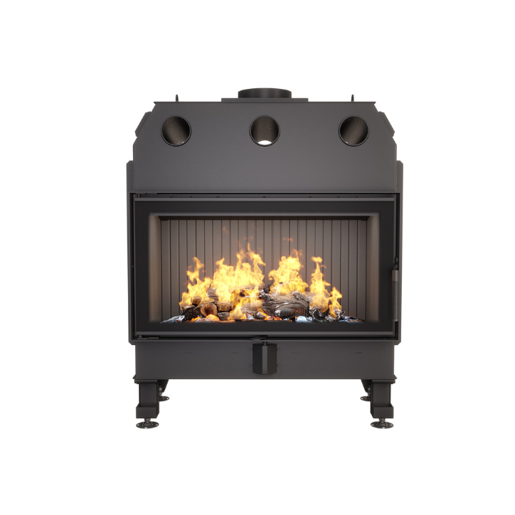 Inserto de chimenea SAVEN Energy 90x50 negro (19,0 kW) ECO