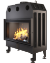 Inserto de chimenea SAVEN Energy 90x50 negro (19,0 kW) ECO