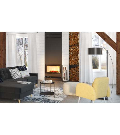 Insert de cheminée SAVEN Energy 90x50 Noir (19,0 kW) ECO