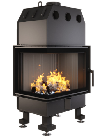 Inserto per camino SAVEN Energy 65 x 50 x 47 L Nero (14,5 kW) ECO